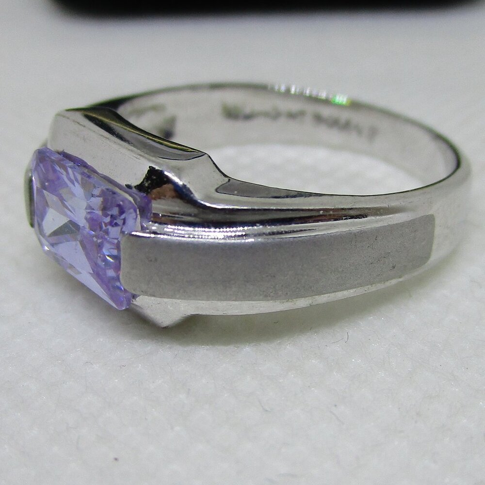 Small Solitaire Stone Set Ring - image 6